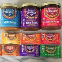 Gluten-free chocolate and honey by Heavenly Organics